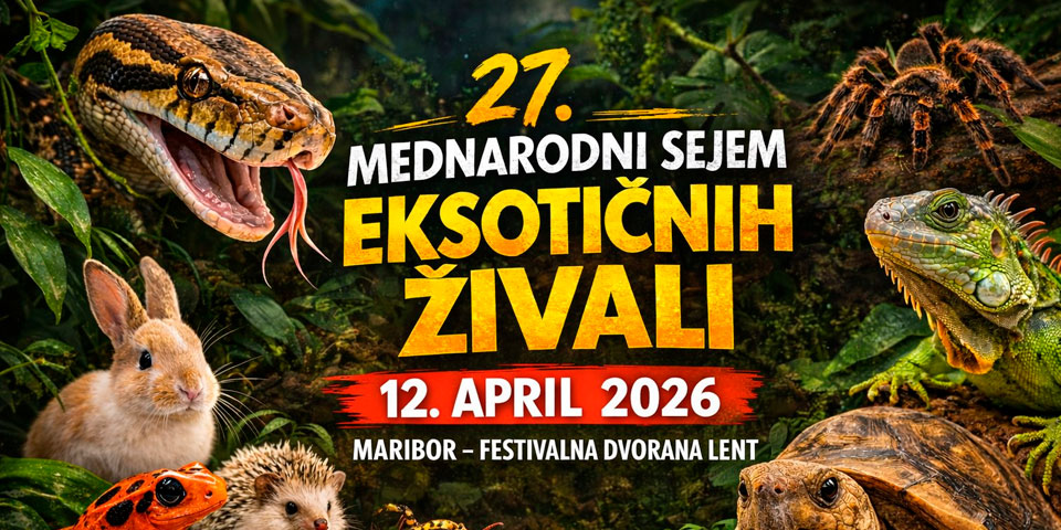 MEDNARODNI SEJEM EKSOTIČNIH ŽIVALI IN OPREME ZA TERARISTIKO IN AKVARISTIKO V SLOVENIJI