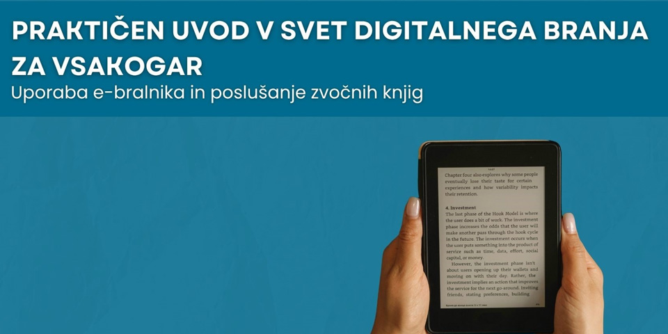 PRAKTIČEN UVOD V SVET DIGITALNEGA BRANJA ZA VSAKOGAR