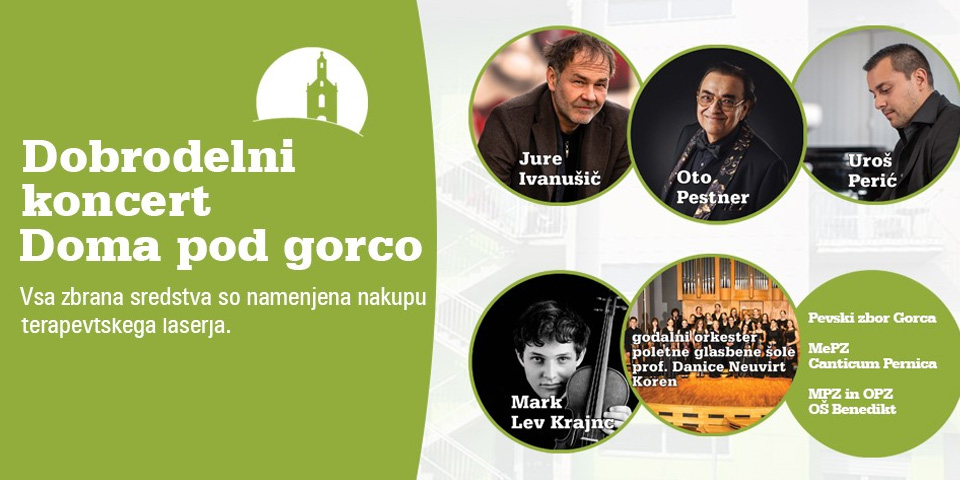 Dobrodelni koncert Doma pod gorco