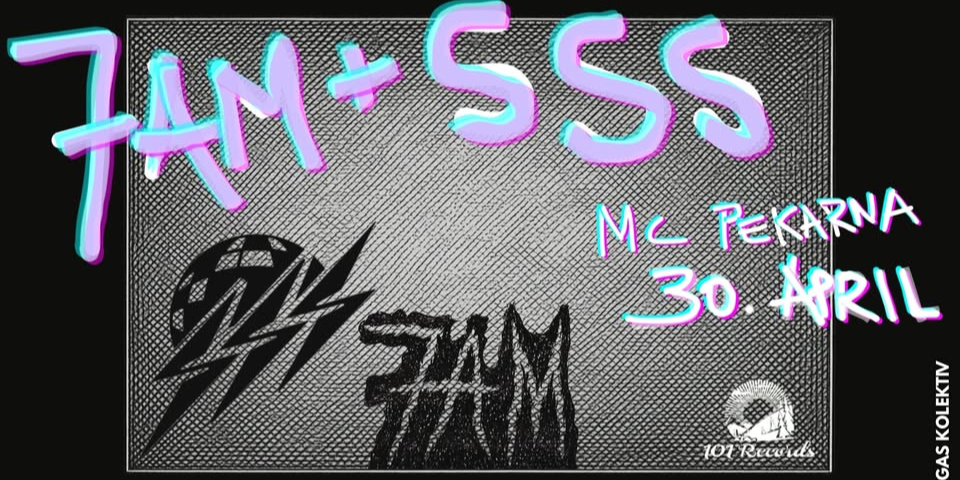 7AM + SSS MC Pekarna KONCERT!