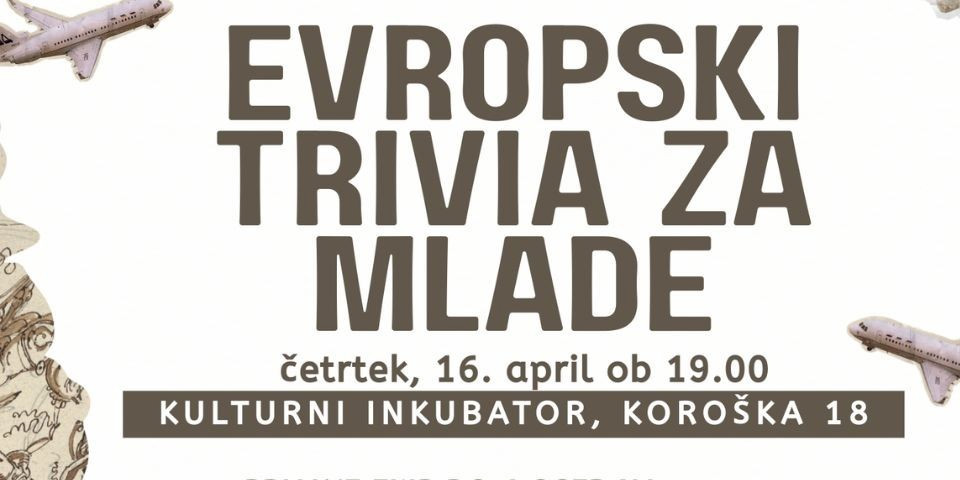 Evropski trivia večer: Imaš Evropo v malem prstu?