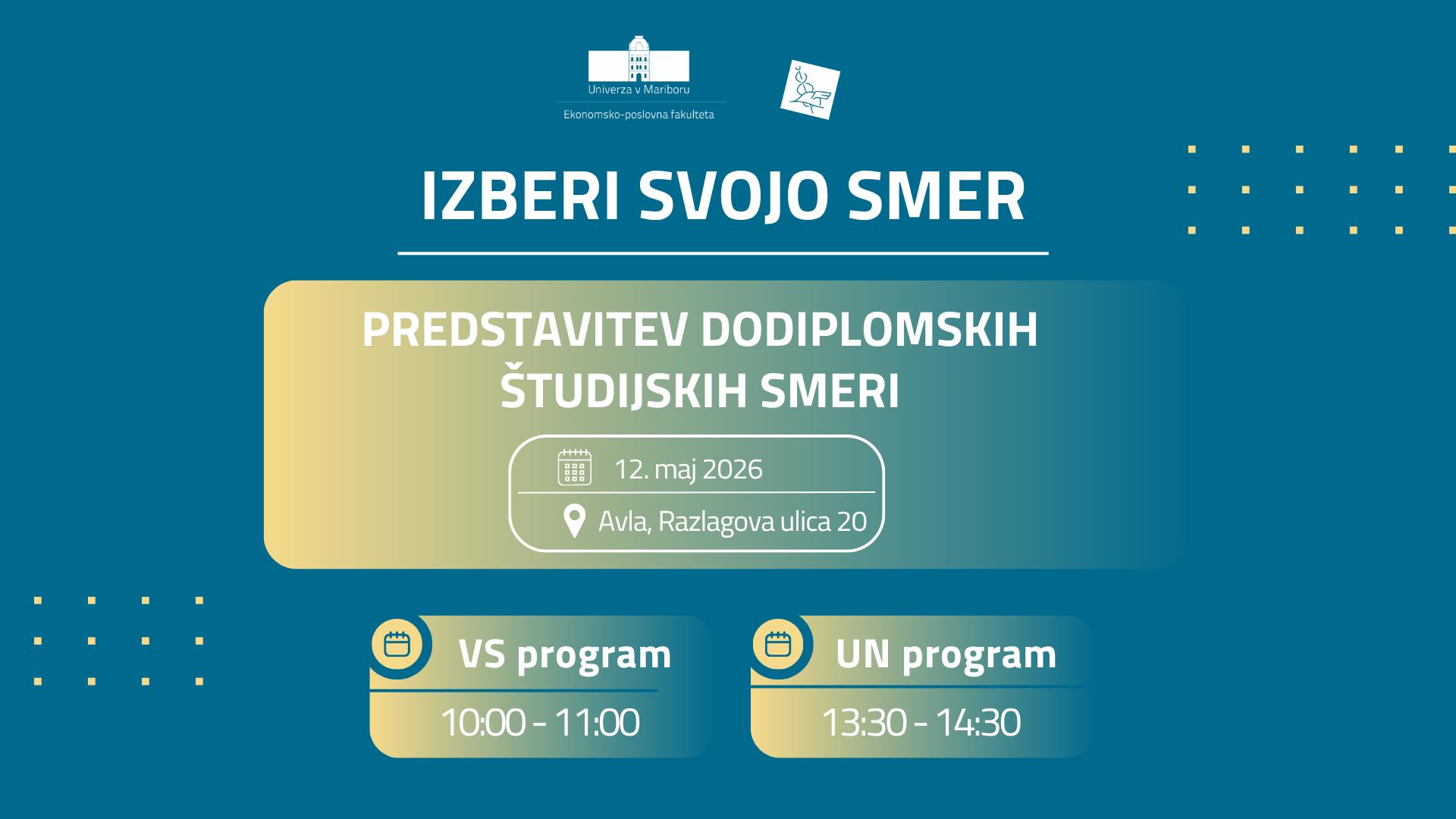 Izberi svojo smer