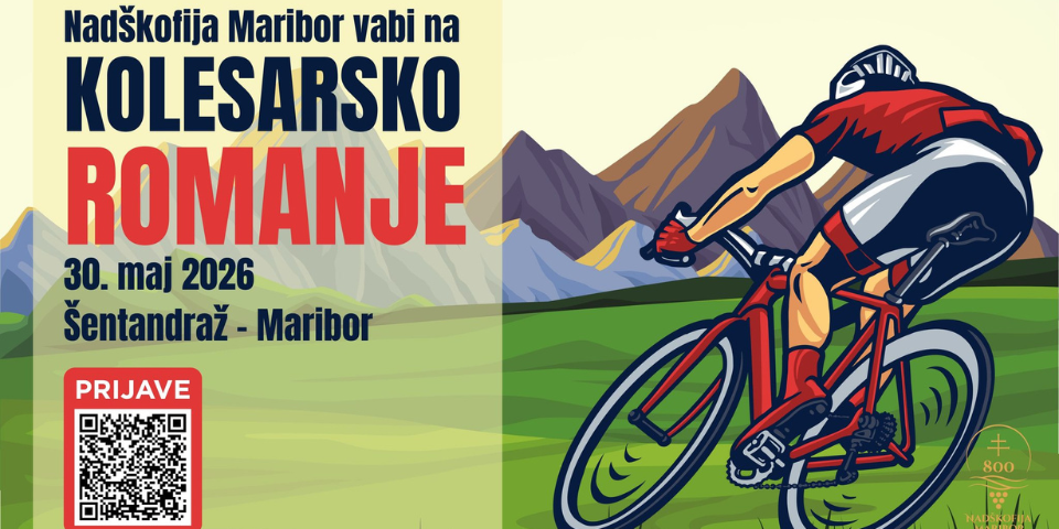 Kolesarsko romanje po Slomškovi poti iz Šentandraža v Maribor Kolesarsko romanje po Slomškovi poti iz Šentandraža v Maribor
