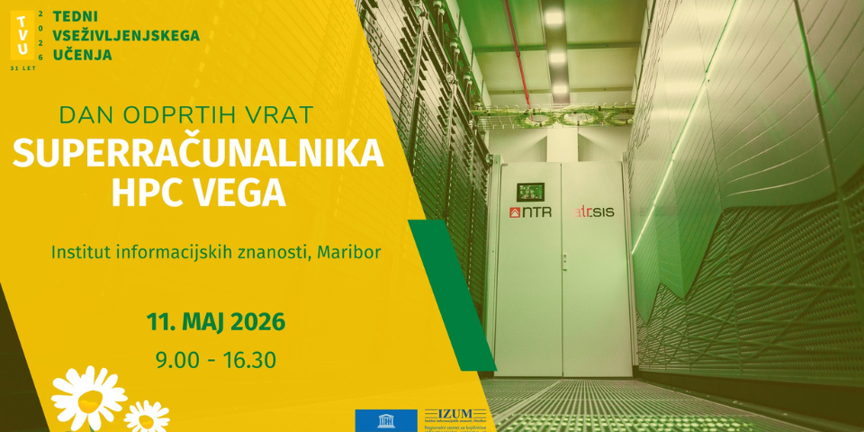 Dan Odprtih Vrat Superračunalnika HPC Vega (TVU 2026)