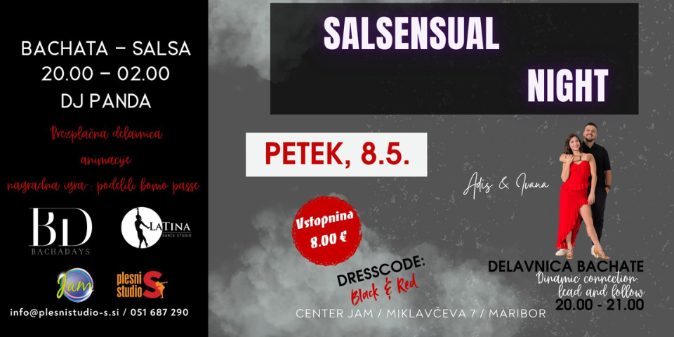 SALSENSUAL NIGHT V MARIBORU