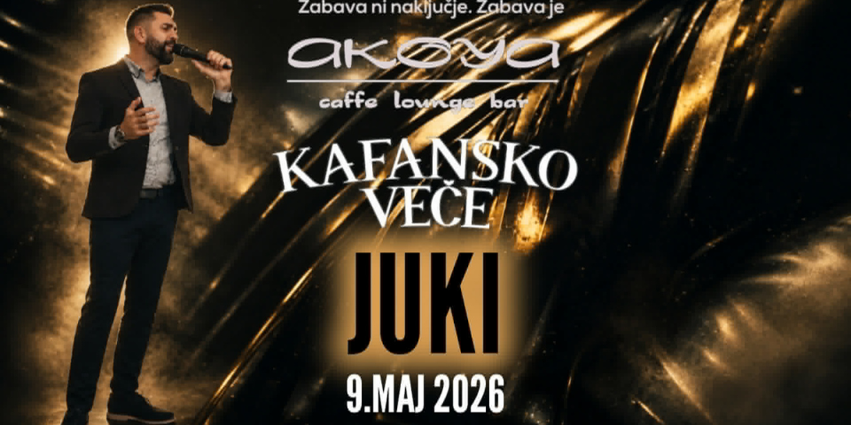KAFANSKO VEČE & JUKI live