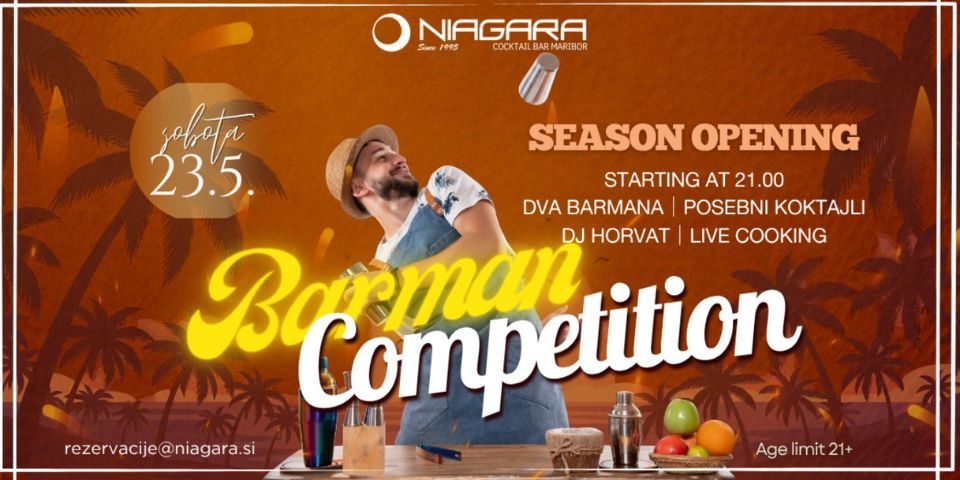 SEASON OPENING - BARMAN COMPETITION