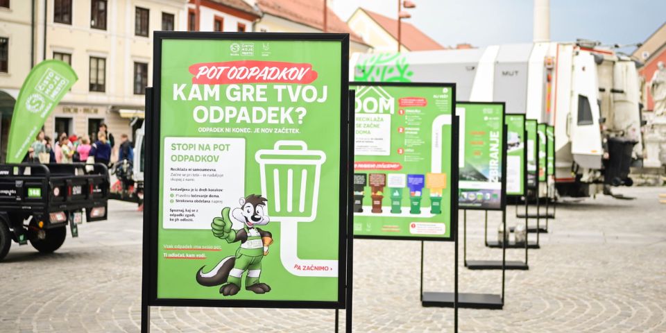 Okoljsko ozaveščevalna razstava o poti odpadkov
