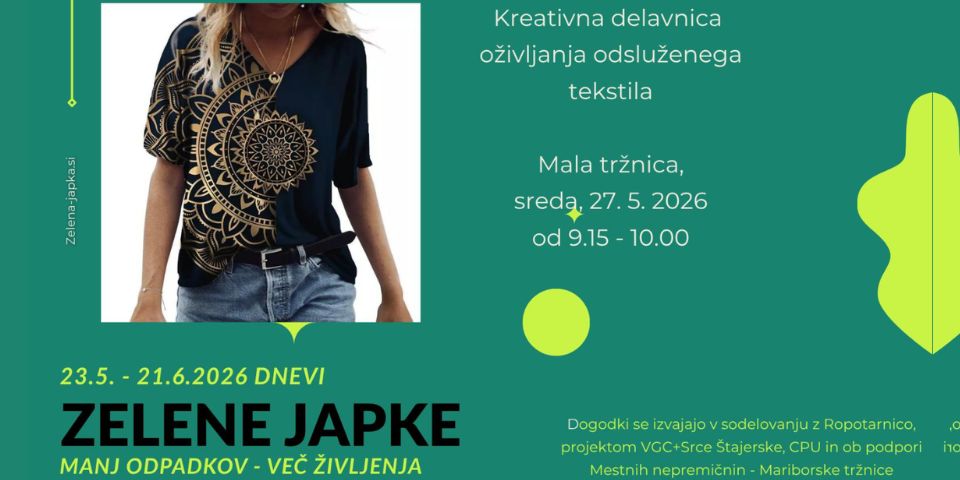 Kreativna delavnica oživljanja odsluženega tekstila