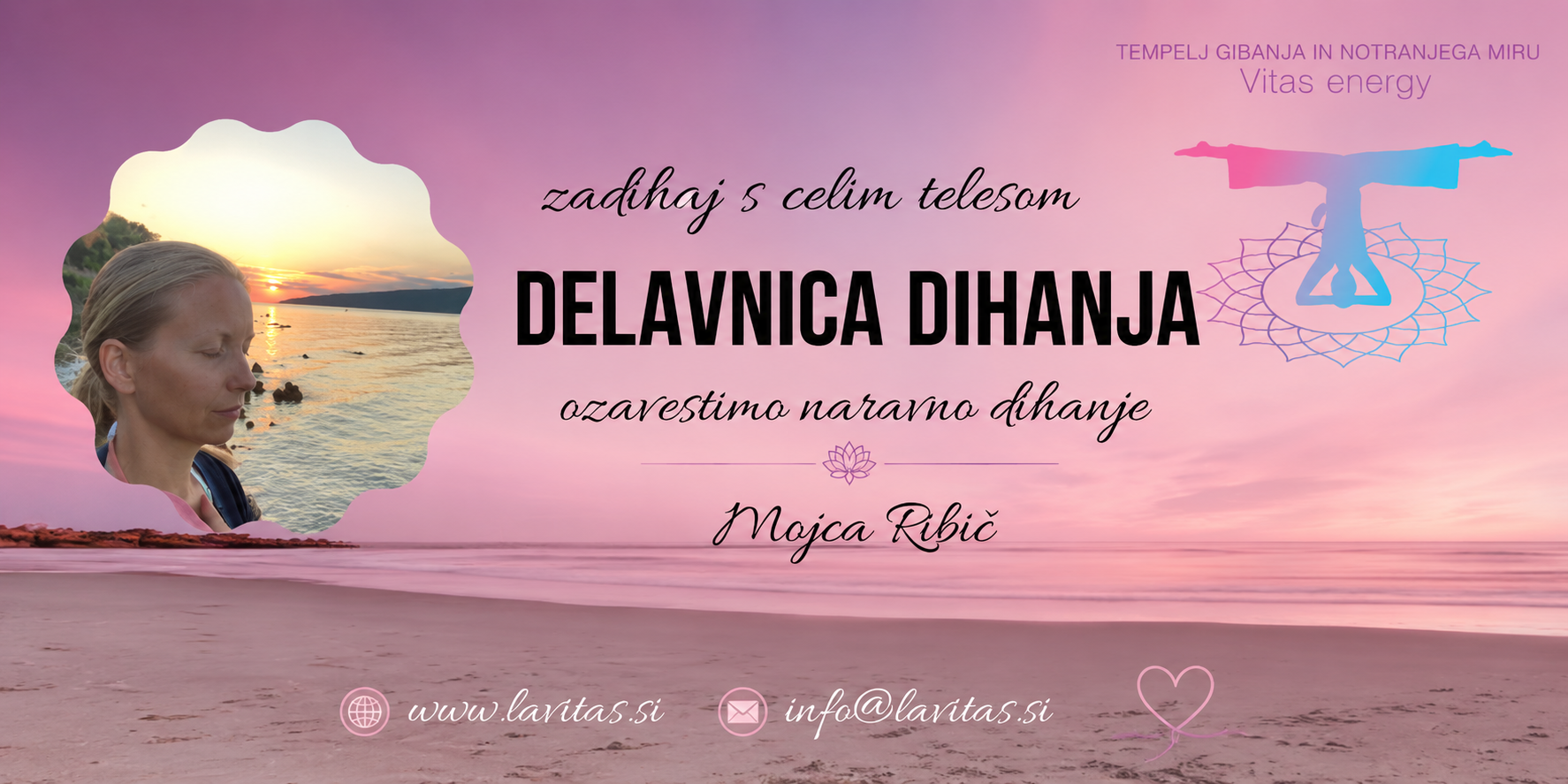 Delavnica dihanja z Mojco Ribič
