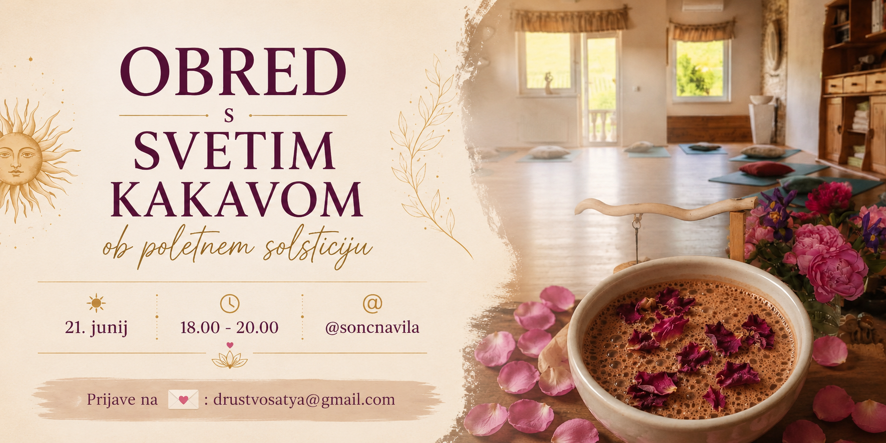 OBRED S SVETIM KAKAVOM ob poletnem solsticiju OBRED S SVETIM KAKAVOM ob poletnem solsticiju