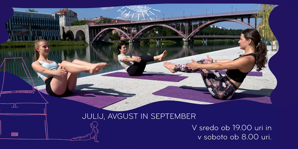Brezplačna poletna joga in pilates na Lentu