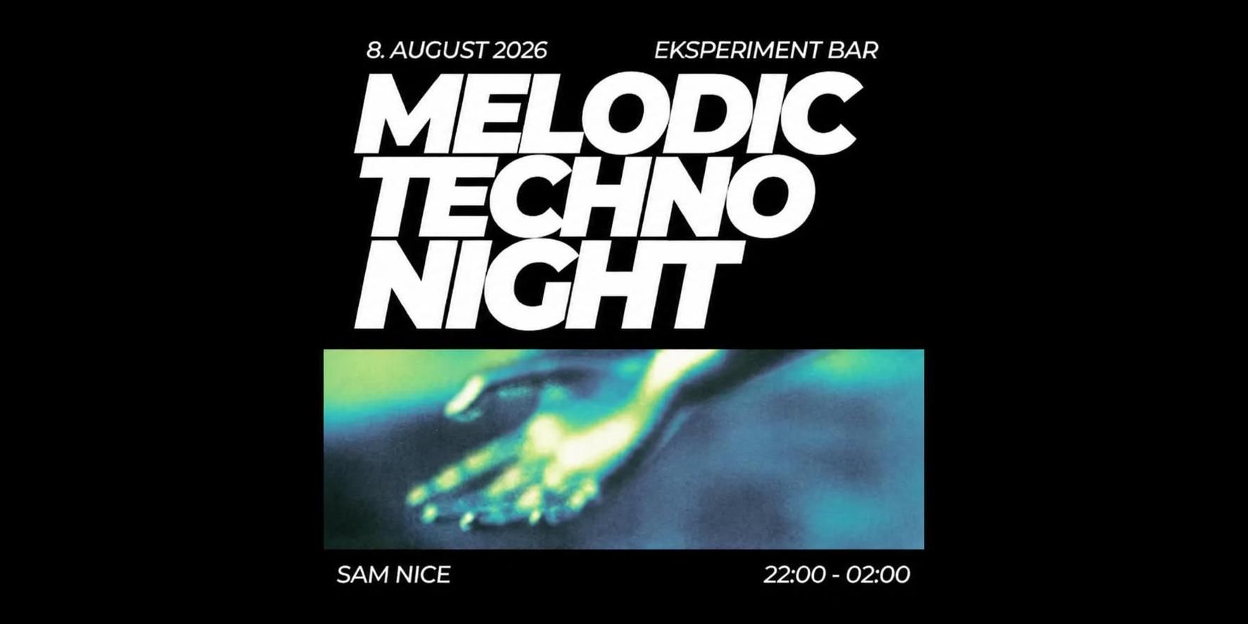 Melodic techno night