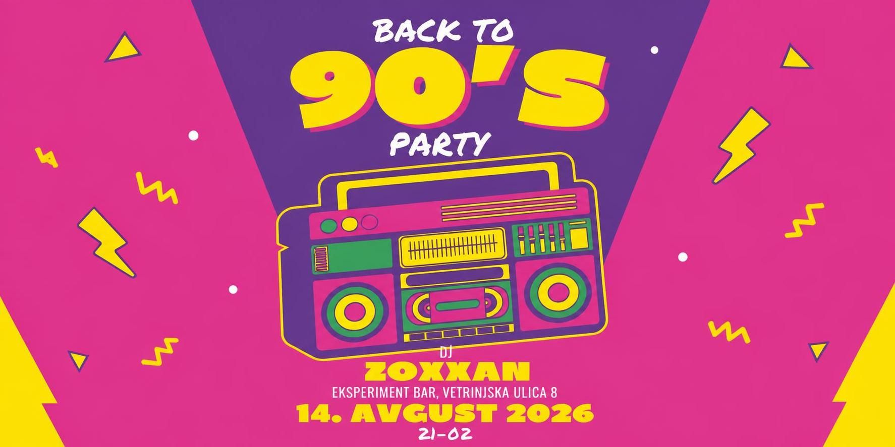 Back to 90's party