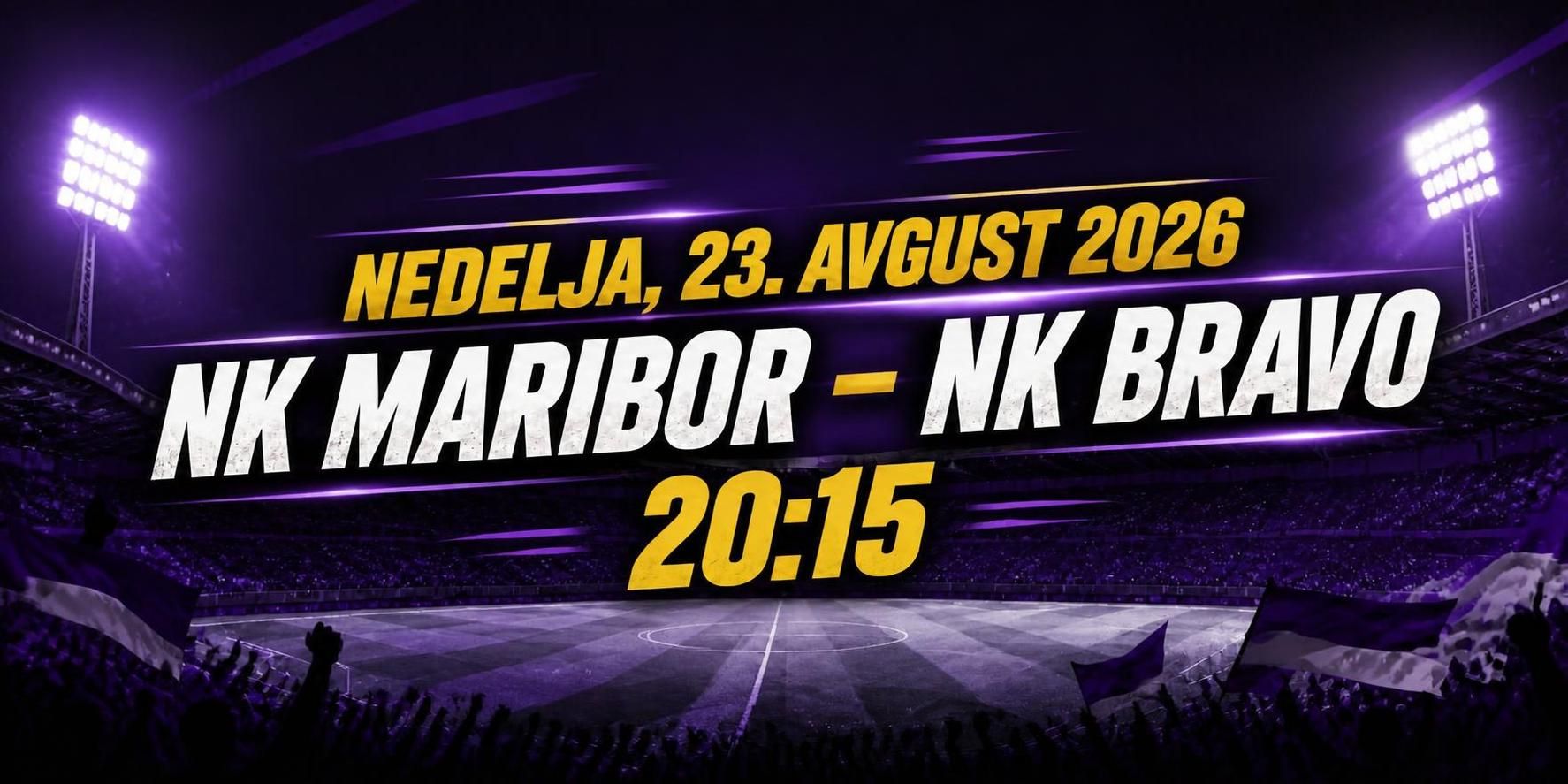 Tekma NK Maribor - NK Bravo
