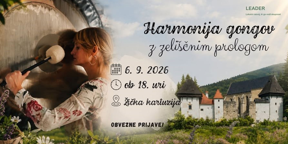 Harmonija gongov z zeliščnim prologom Harmonija gongov z zeliščnim prologom