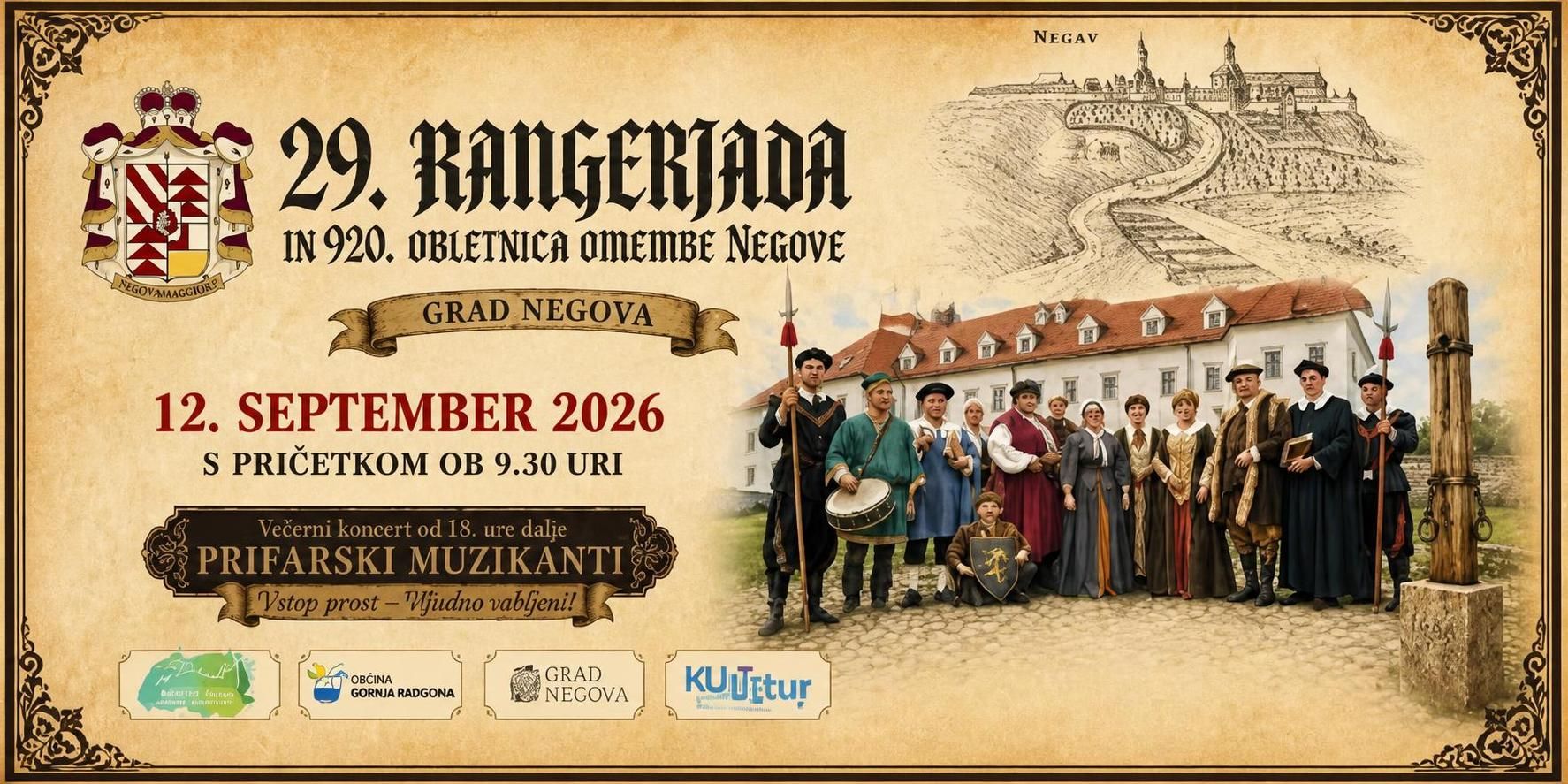 29. Prangerjada in 920. obletnica omembe Negove