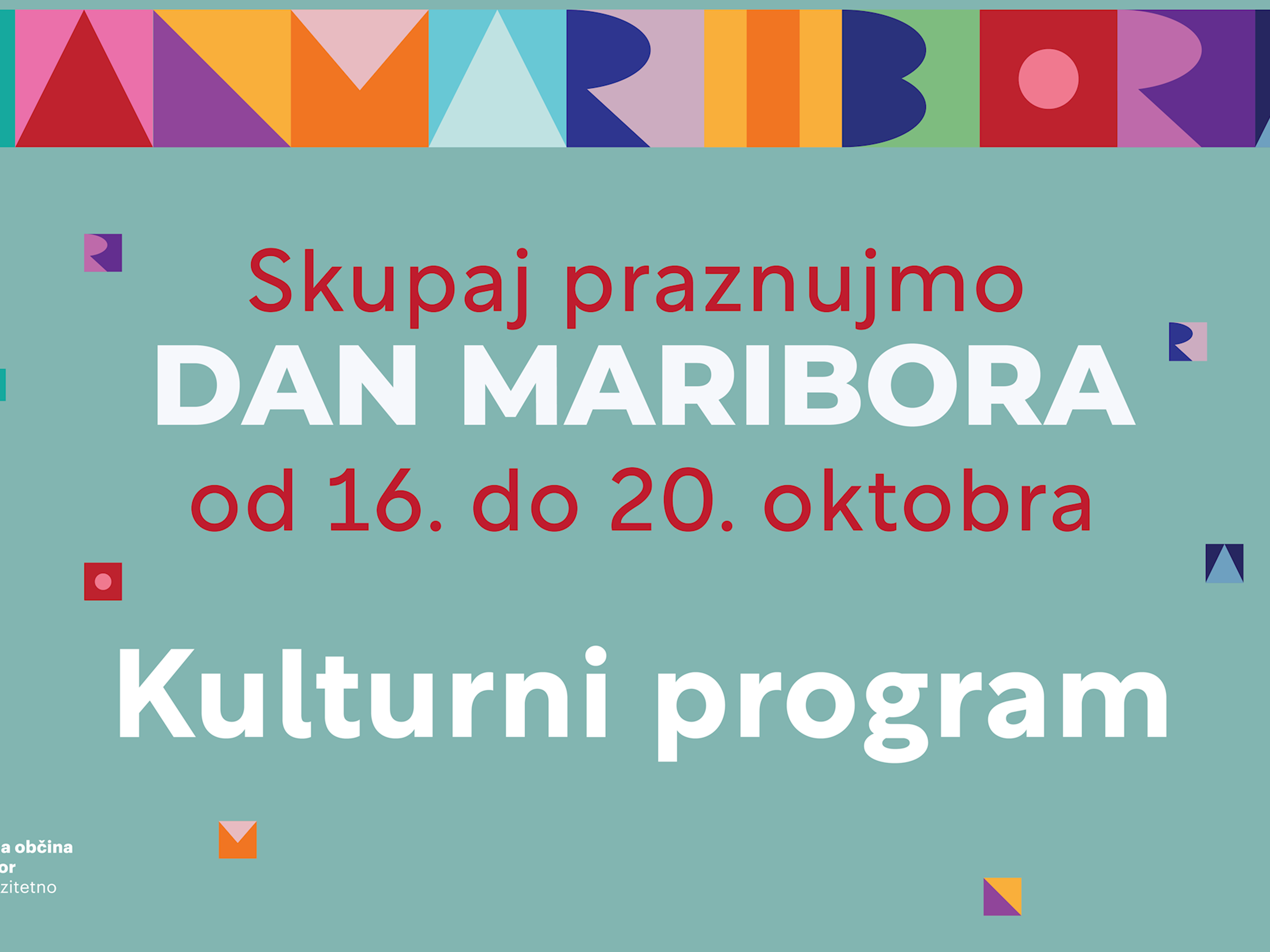 Dan Maribora 2026 | Kulturni program