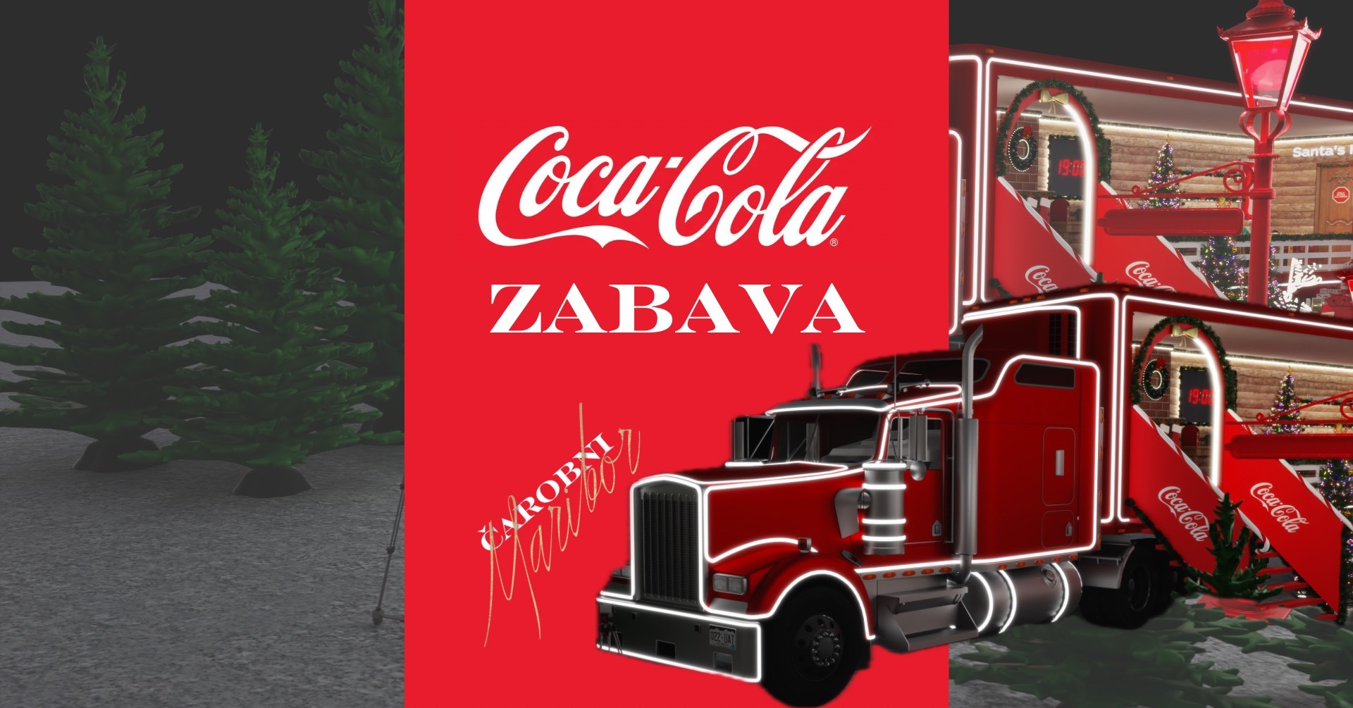 Coca-Cola zabava v Mariboru