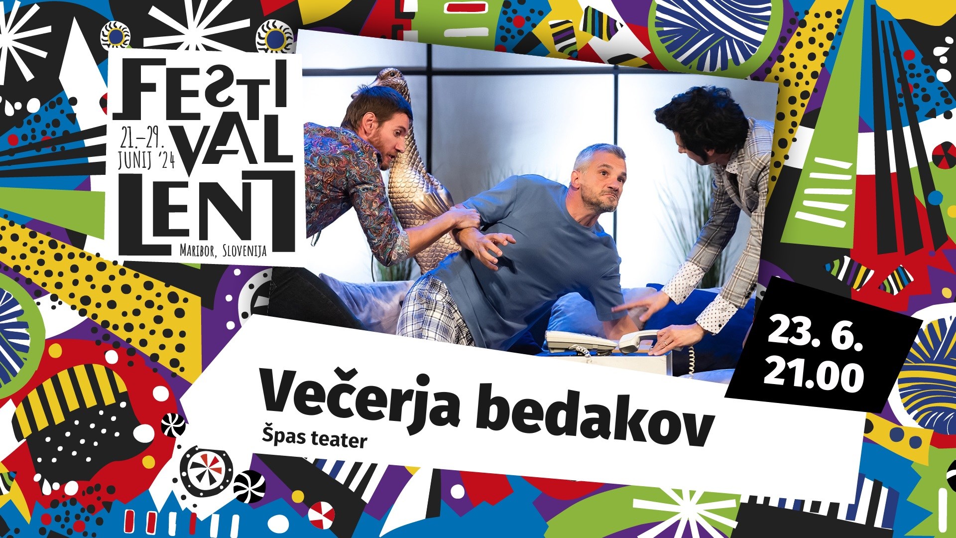 Festival Lent 2024: Večerja bedakov