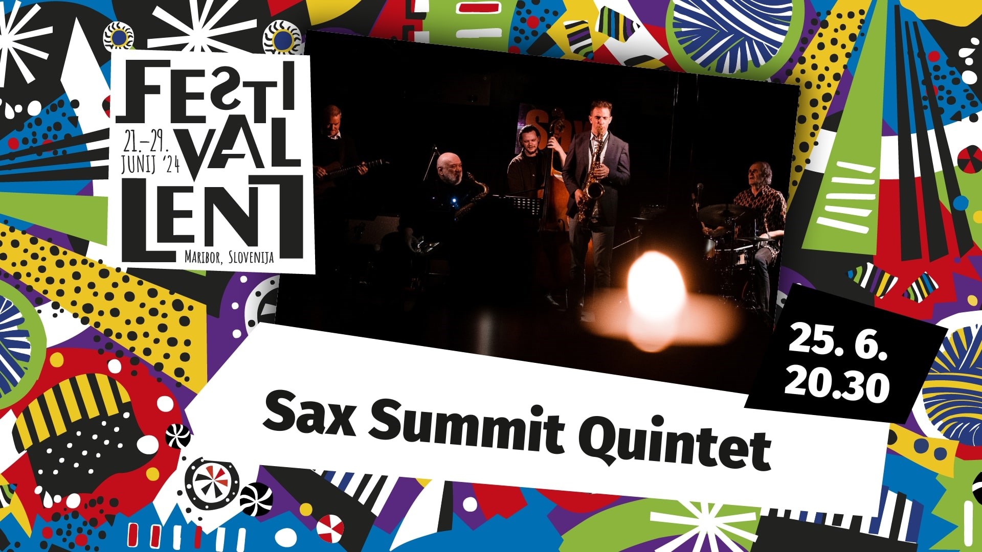 Festival Lent 2024: Sax Summit Quintet