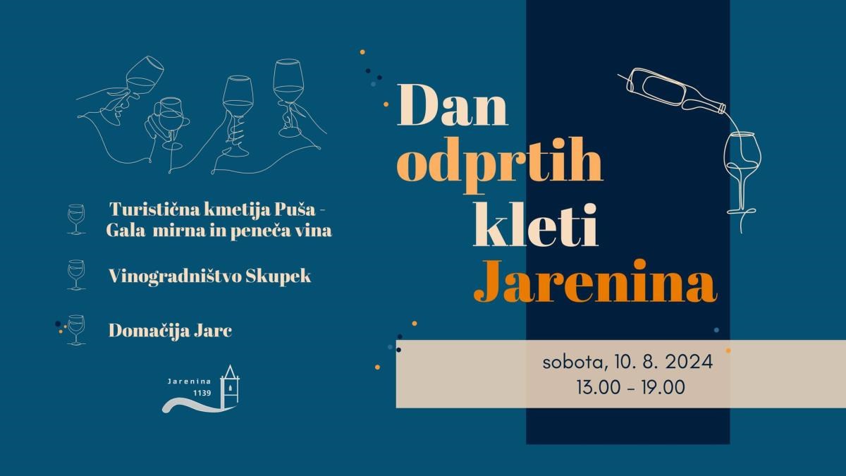 Dan odprtih vrat kleti Jarenina Dan odprtih vrat kleti Jarenina