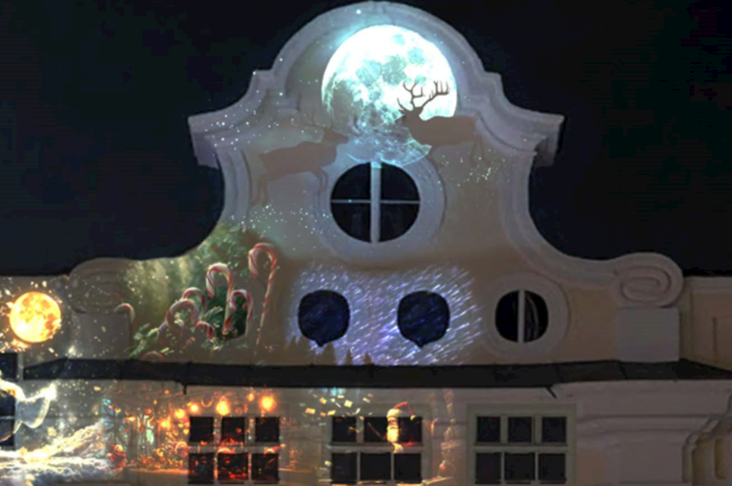 Otroški advent pred Alojzijevo cerkvijo Otroški advent pred Alojzijevo cerkvijo
