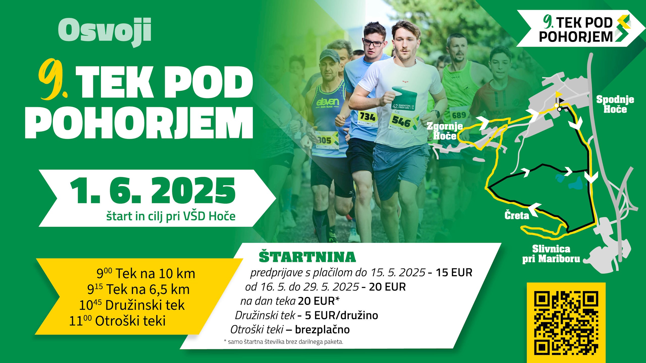 Prijavite se na 9. Tek pod Pohorjem in tecite z nami! Prijavite se na 9. Tek pod Pohorjem in tecite z nami!