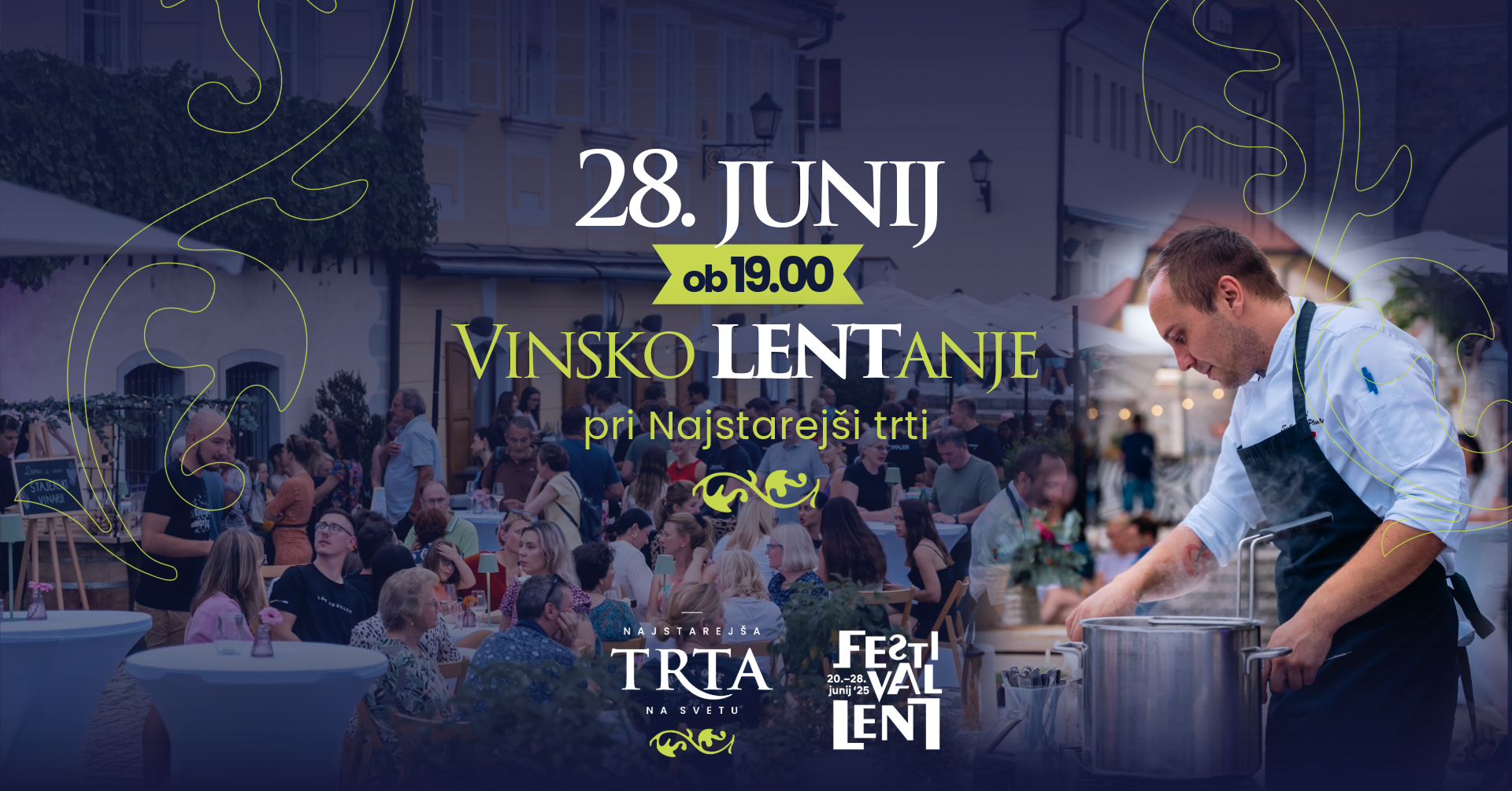 Vinsko LENTanje s štajerskimi vinarji in Restavracijo Sedem Vinsko LENTanje s štajerskimi vinarji in Restavracijo Sedem