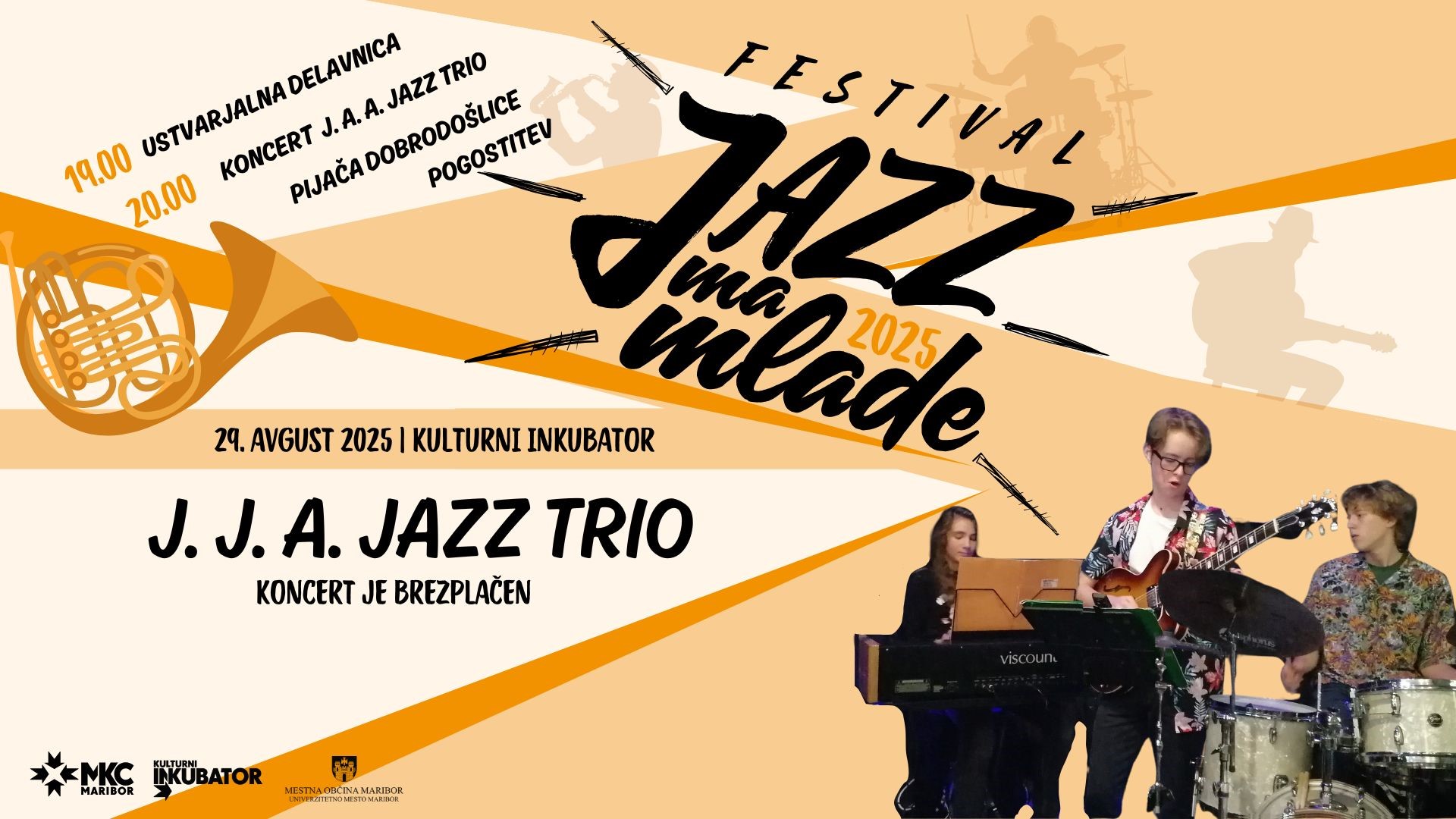 Festival Jazz 'ma mlade: J. J. A. Jazz Trio