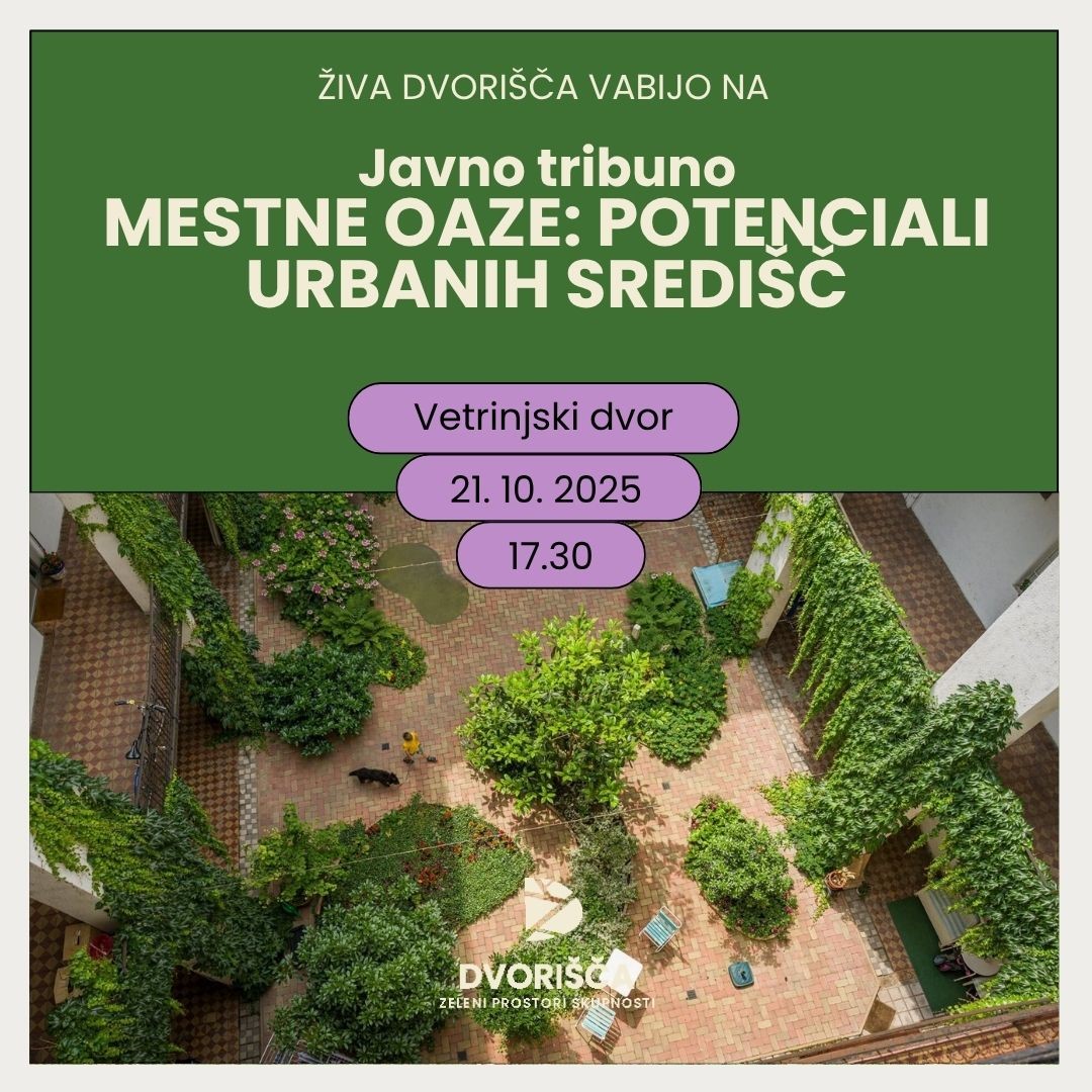 Mestne oaze: potenciali urbanih središč Mestne oaze: potenciali urbanih središč