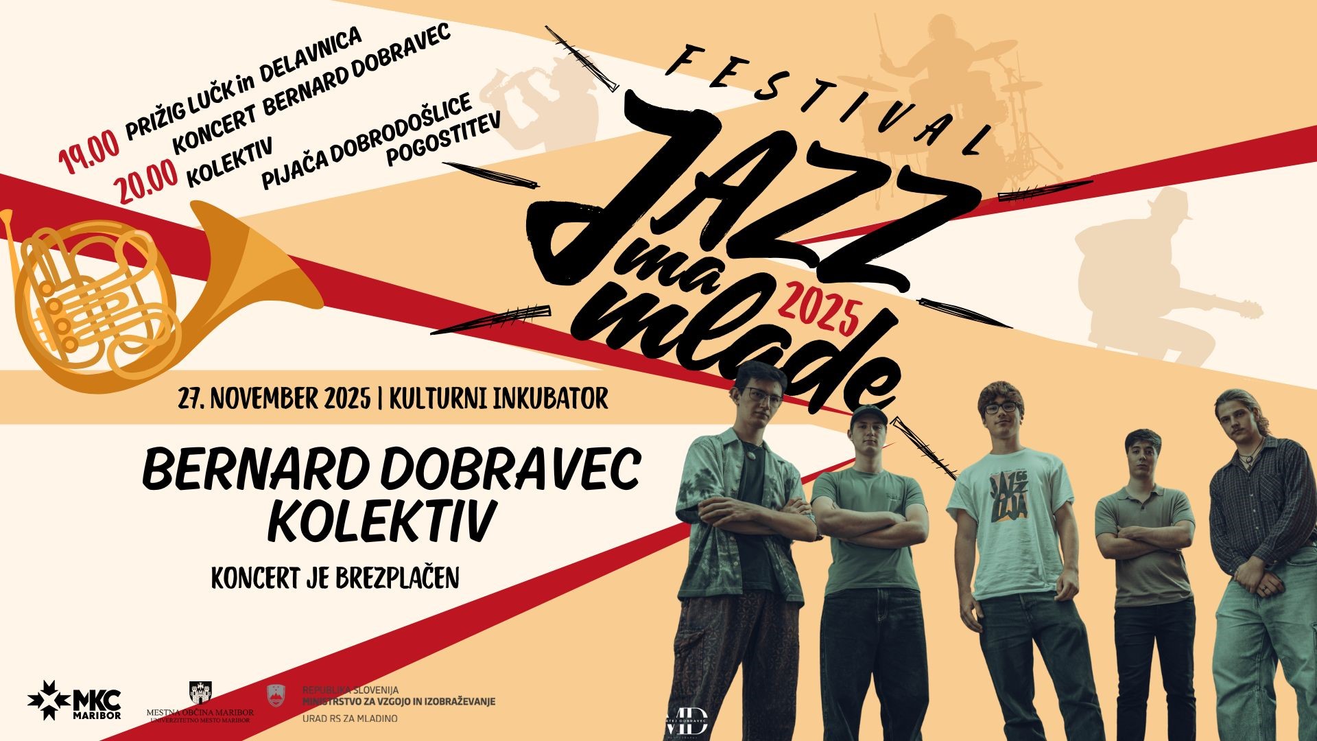 Jazz 'ma mlade: Bernard Dobravec kolektiv