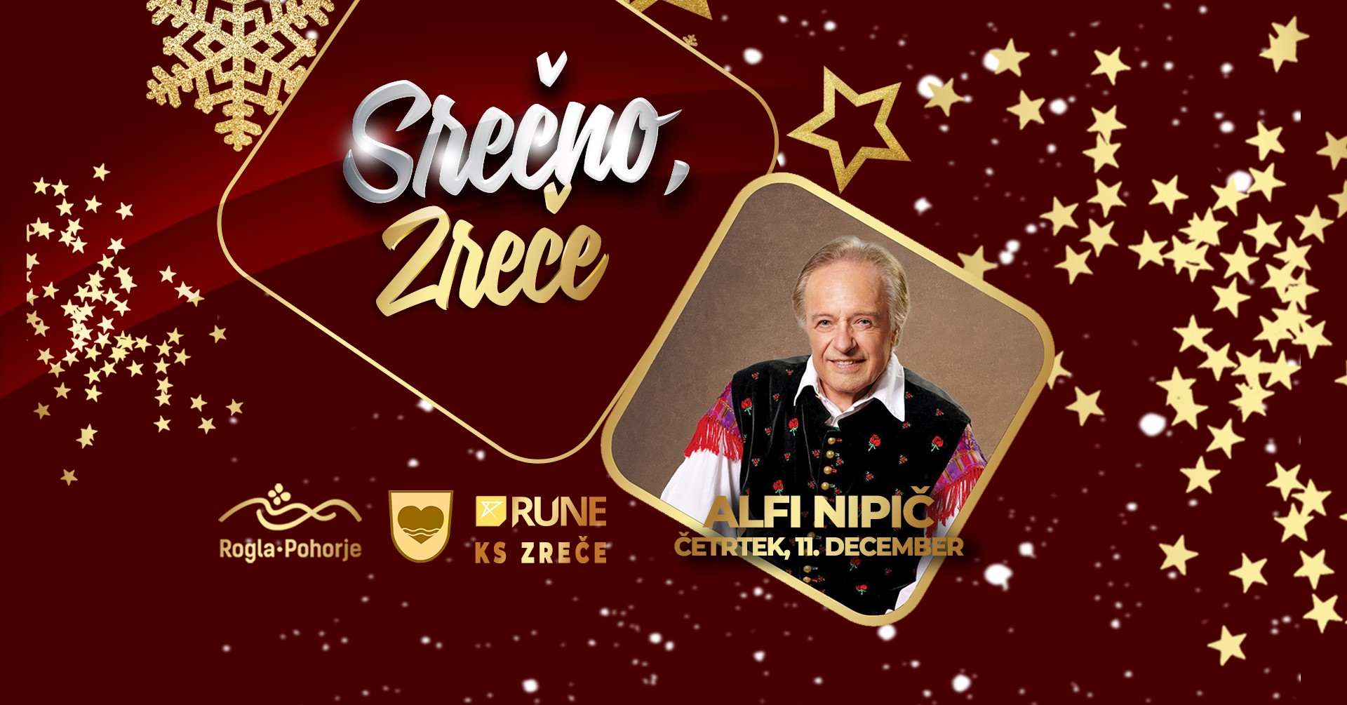 Prižig lučk z Alfijem Nipičem