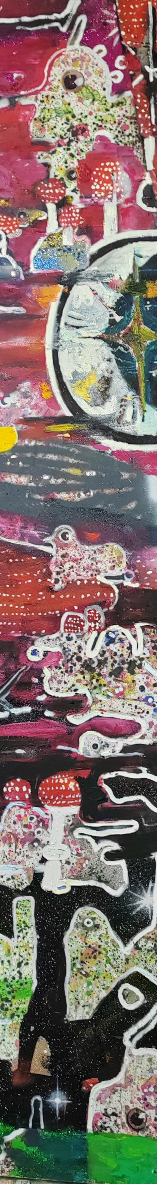 Polnočni poljubi, slikarska razstava Mitja Ficka