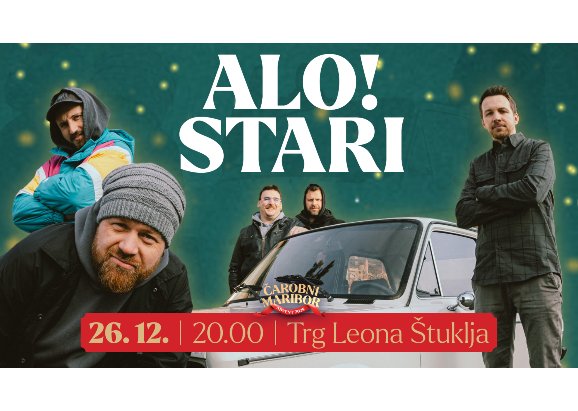 Šourock na Trgu Leona Štuklja