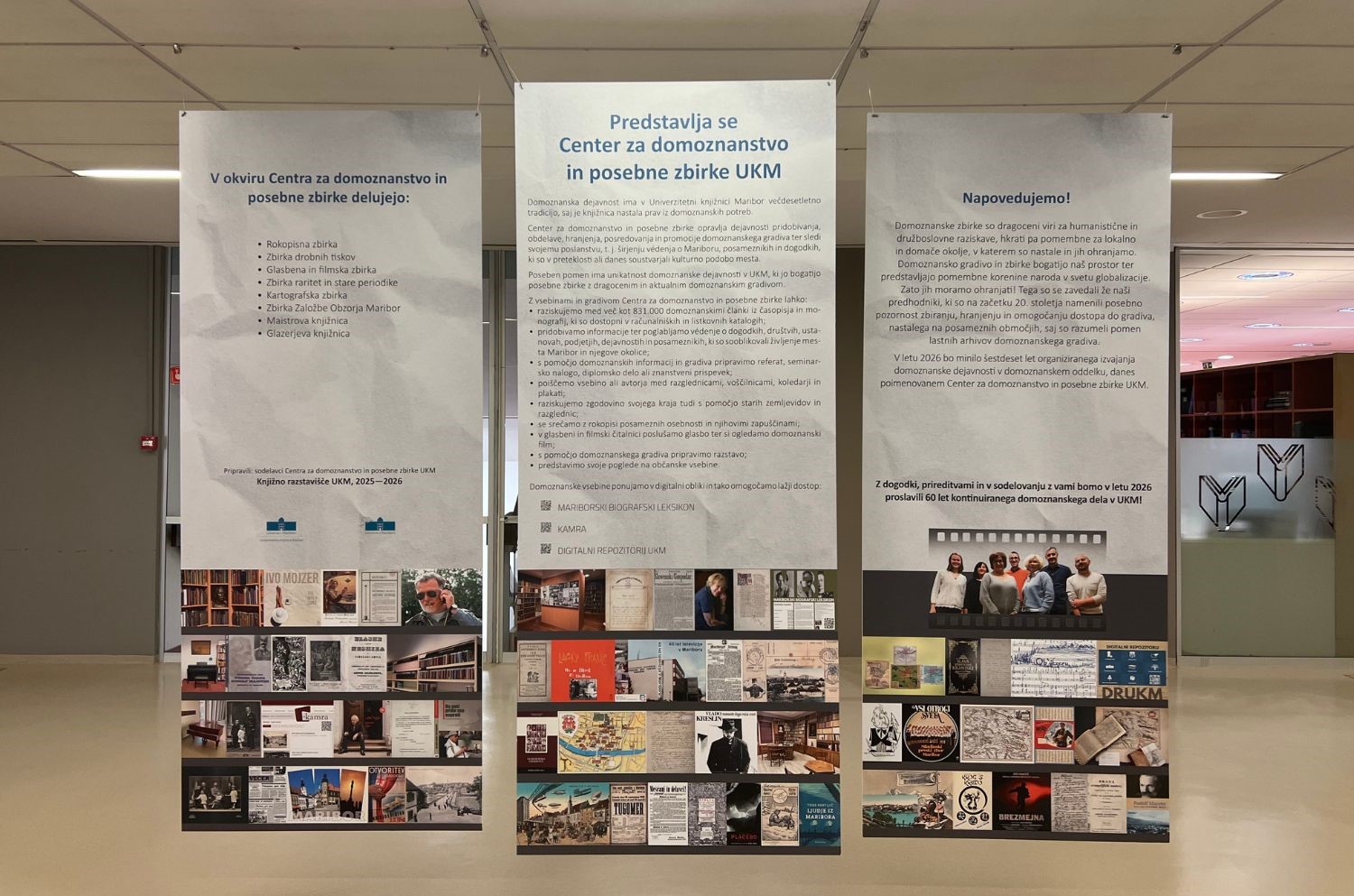 PREDSTAVLJA SE CENTER ZA DOMOZNANSTVO IN POSEBNE ZBIRKE UKM