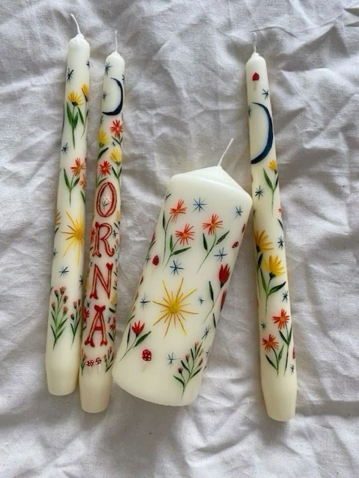 Dekoracija sveč in vino