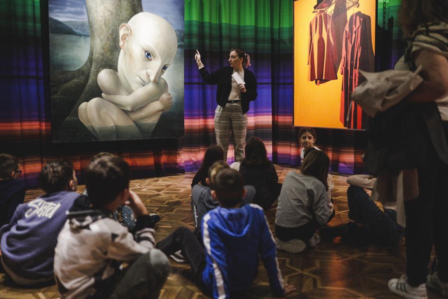 Umetnostna galerija Maribor, ogled razstave