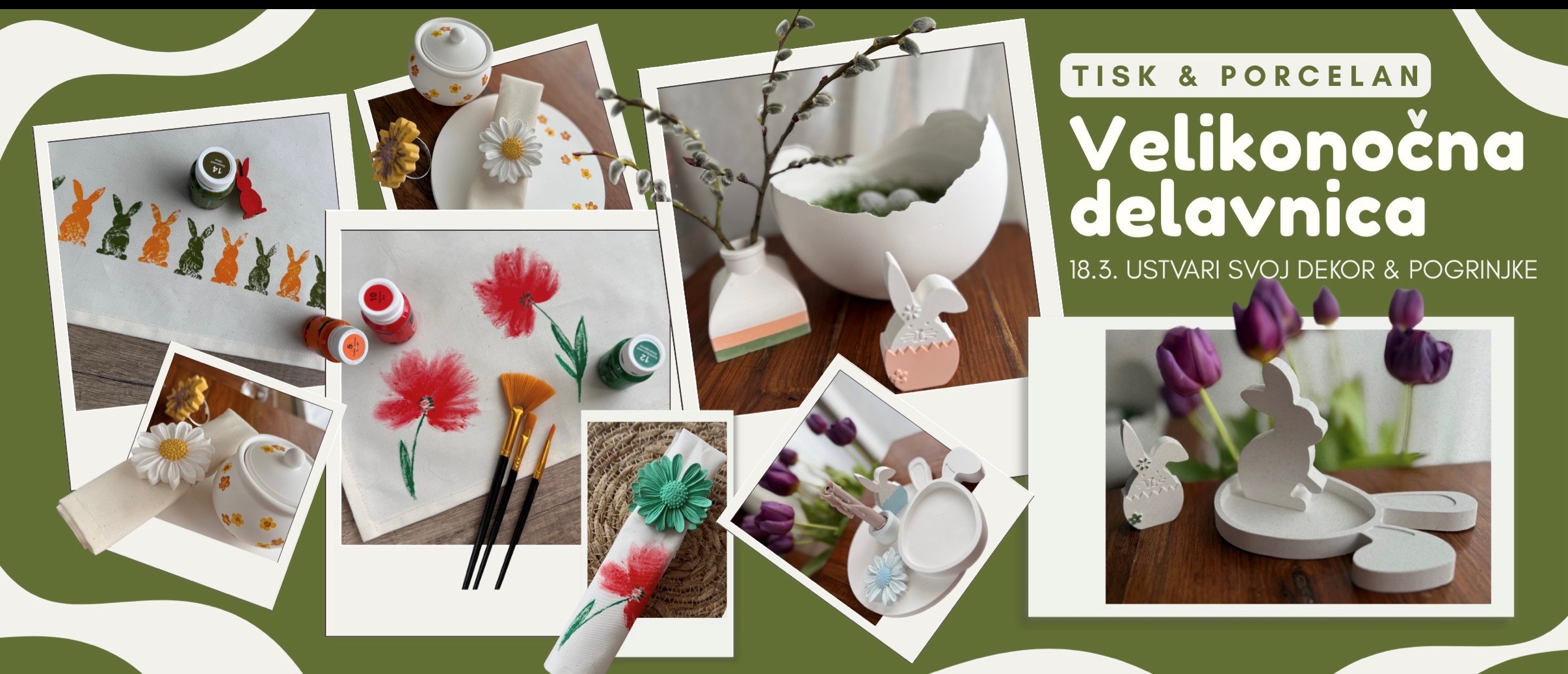 Delavnica izdelave velikonočnega dekorja