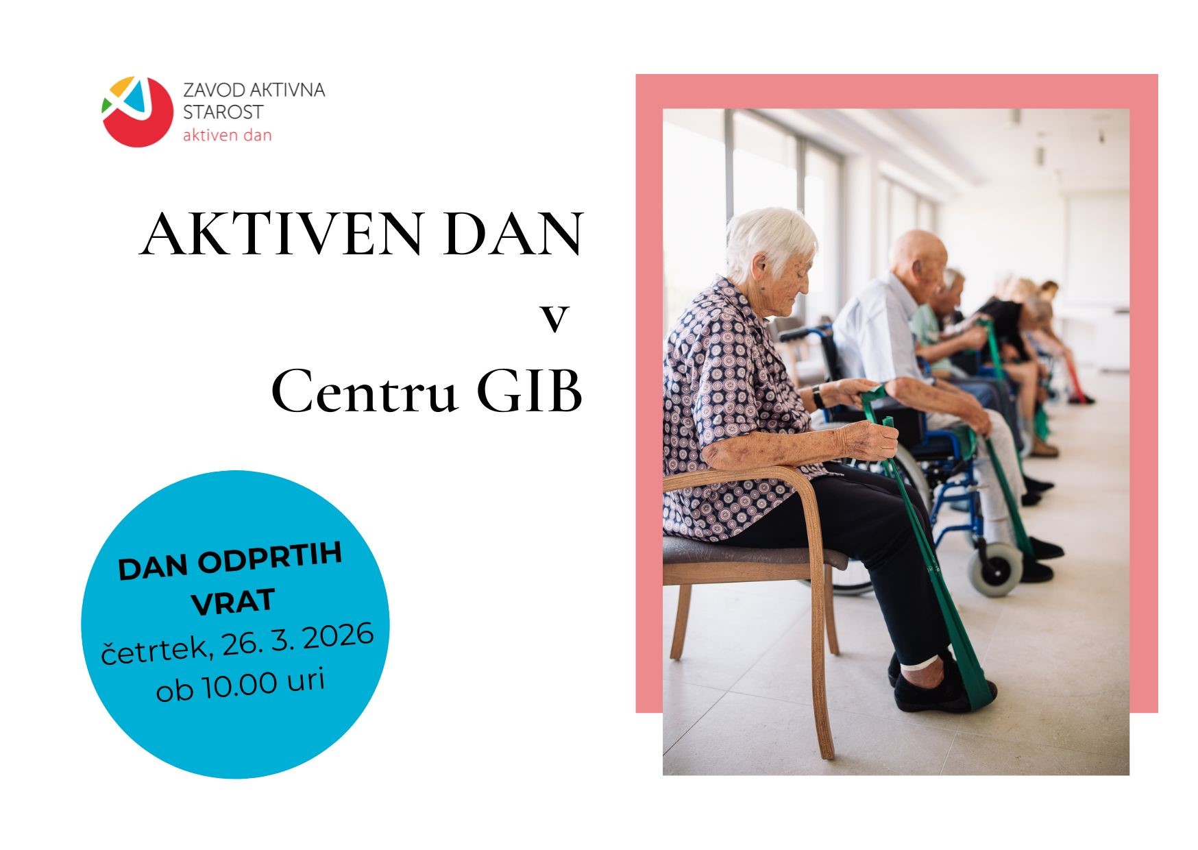 Program Aktiven dan v Center GIB - DAN ODPRTIH VRAT