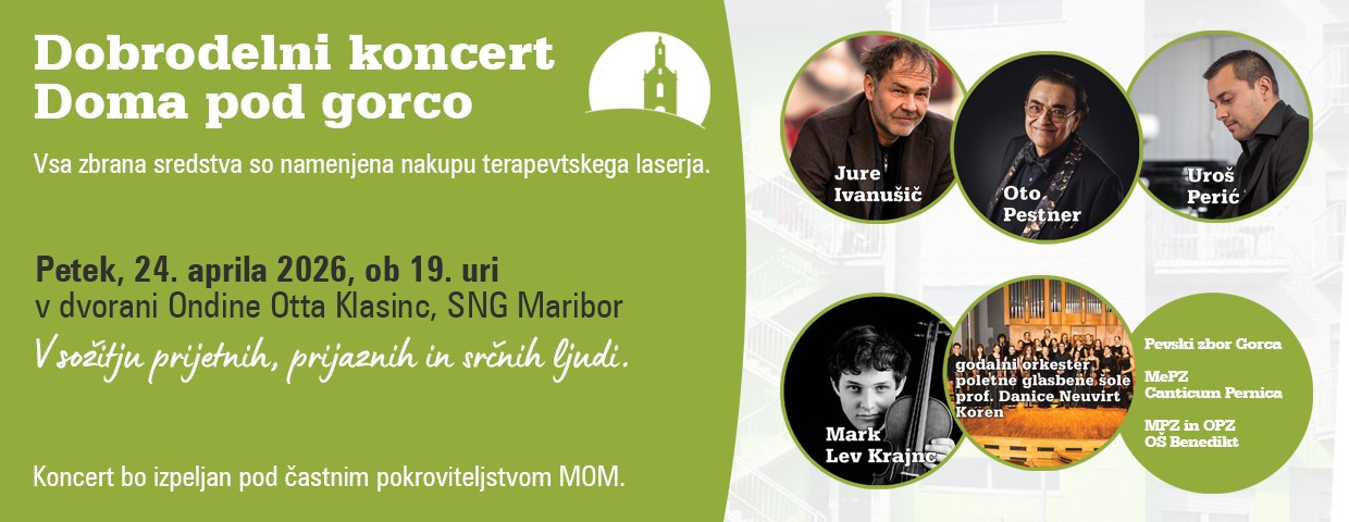 Dobrodelni koncert Doma pod gorco