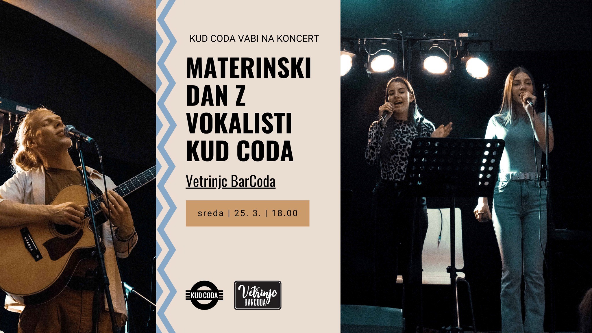 Materinski dan z vokalisti KUD Coda