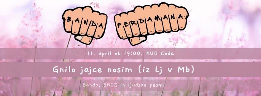 Gnilo jajce nosim (iz Ljubljane v Maribor)