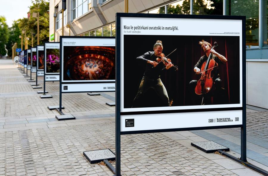 Razstava 80 let Koncertne poslovalnice Razstava 80 let Koncertne poslovalnice