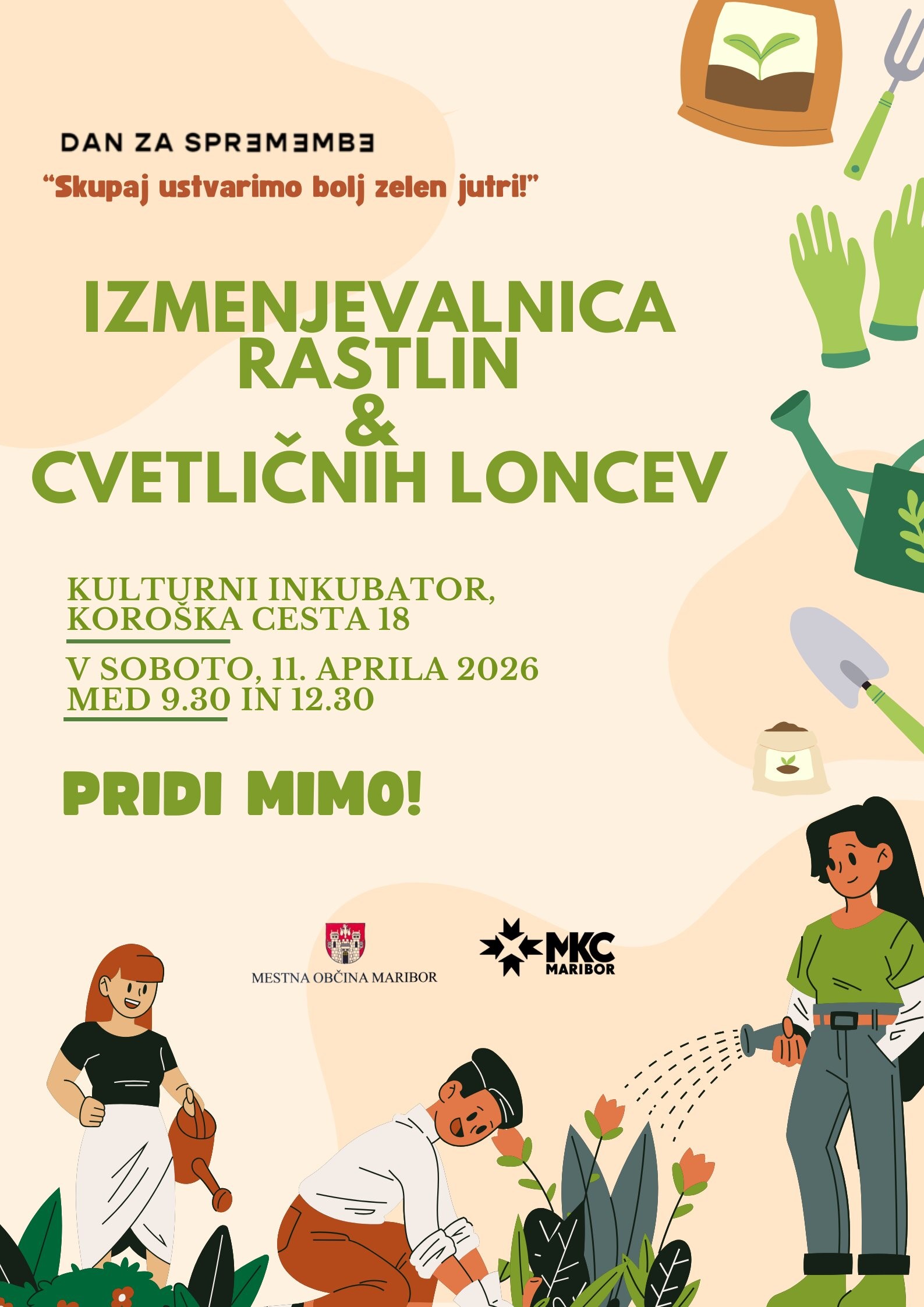 Izmenjevalnica rastlin in cvetličnih loncev Izmenjevalnica rastlin in cvetličnih loncev