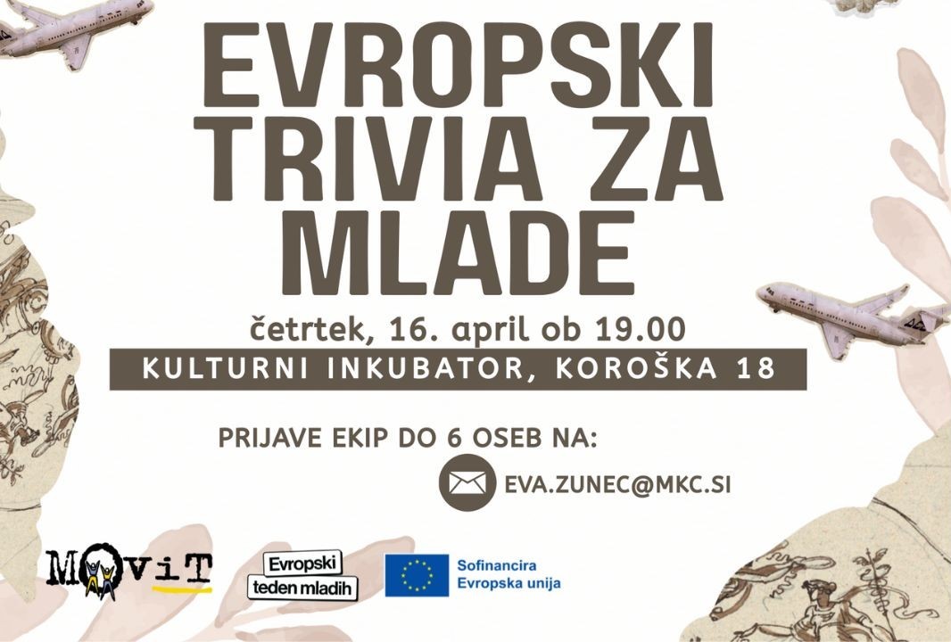 Evropski trivia večer: Imaš Evropo v malem prstu? Evropski trivia večer: Imaš Evropo v malem prstu?