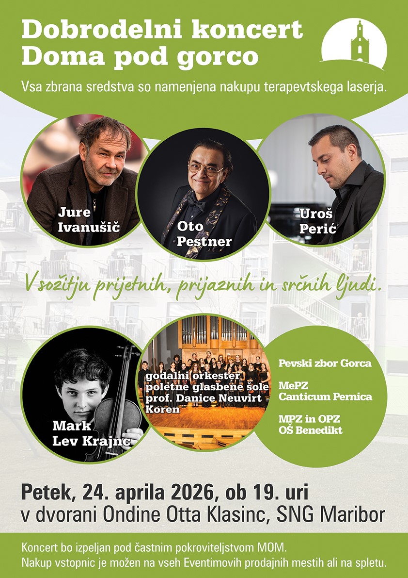 Dobrodelni koncert Doma pod gorco