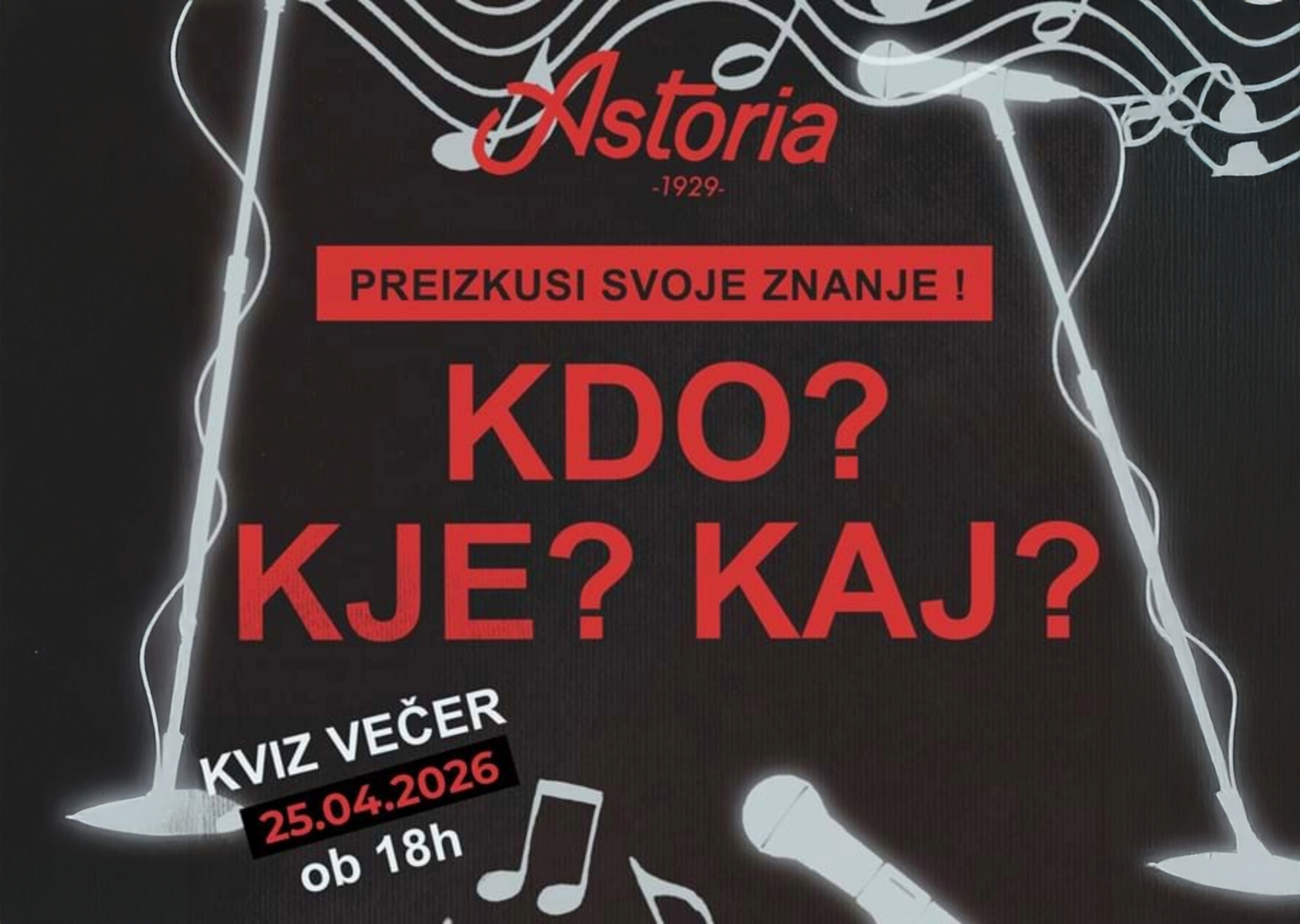 KDO? KJE? KAJ? Kviz