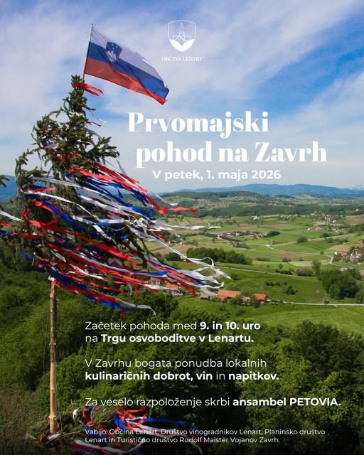 Prvomajski pohod na Zavrh 2026
