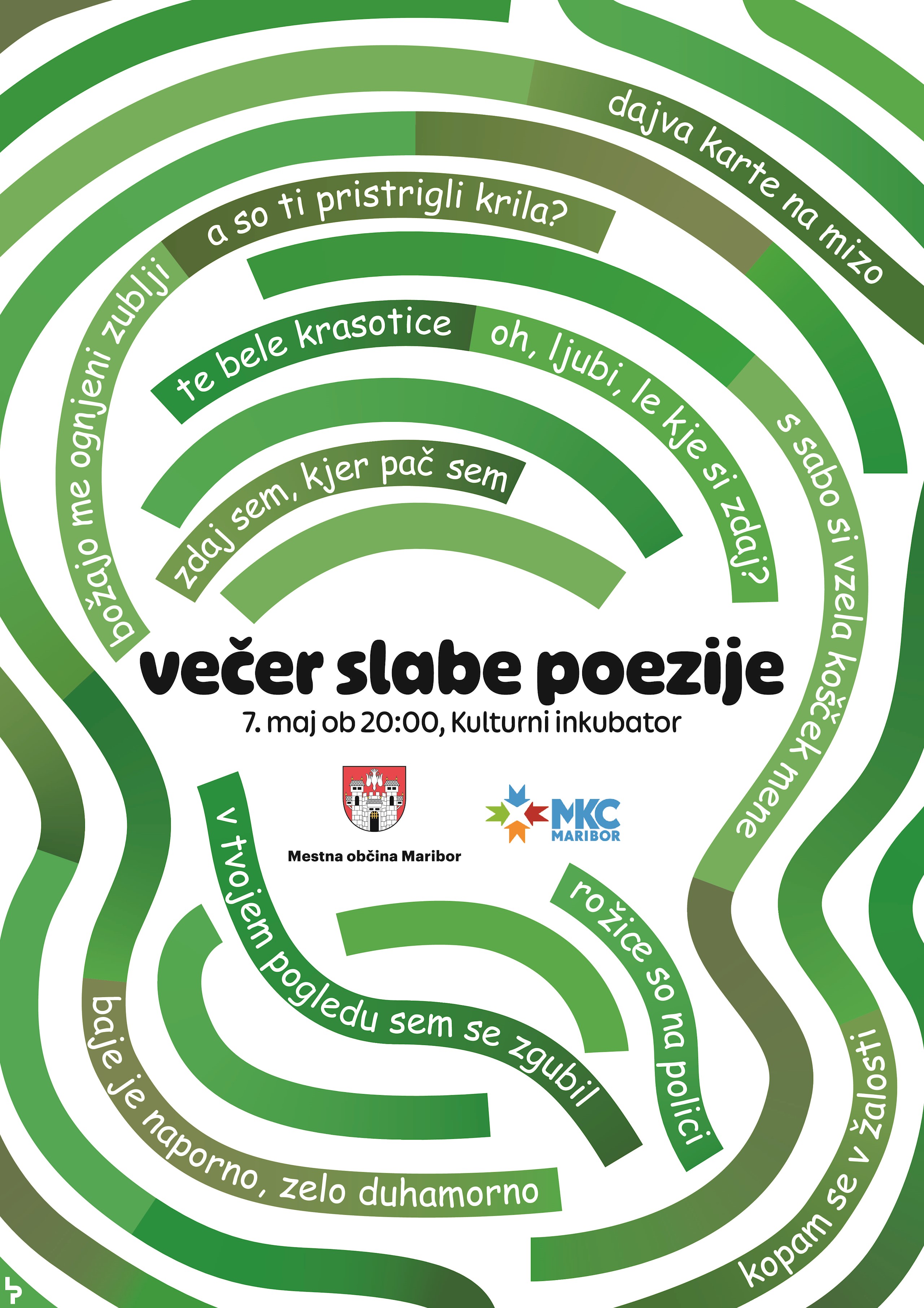 Večer slabe poezije